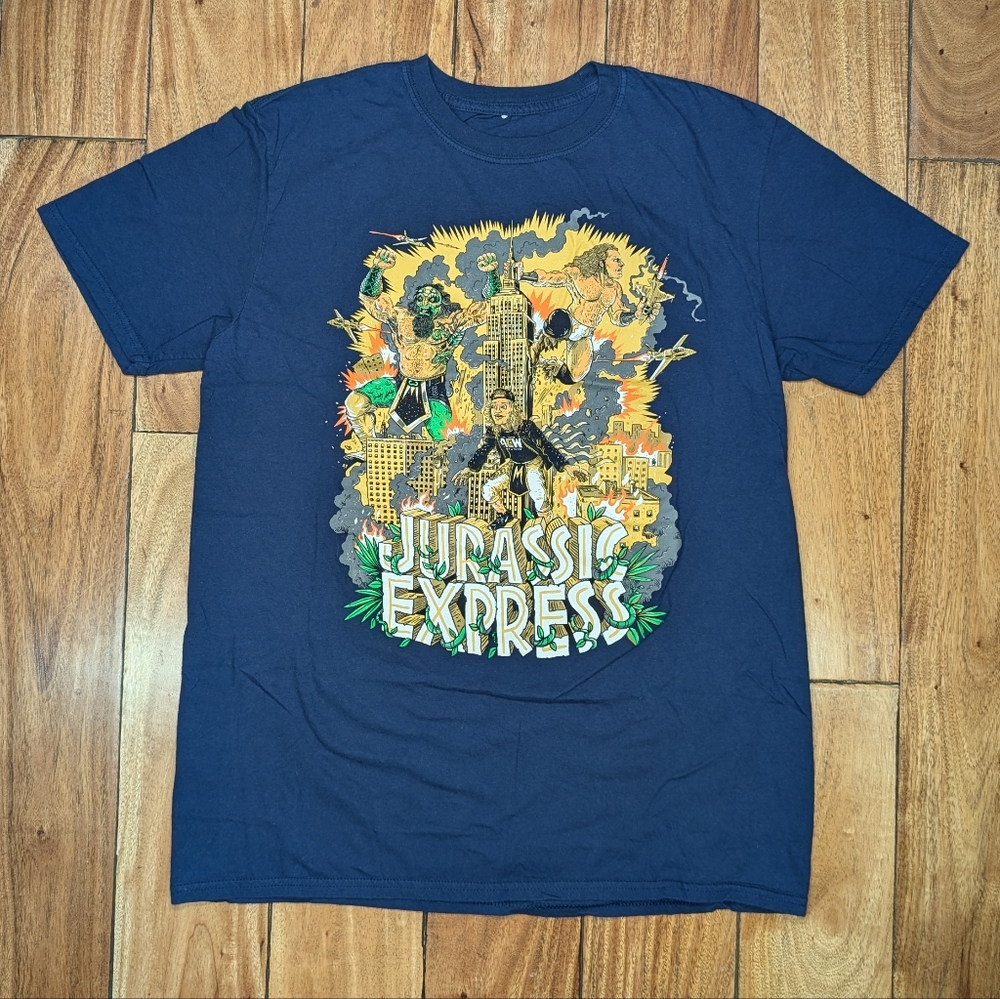 Jurassic Express AEW Wrestling Tee (L)